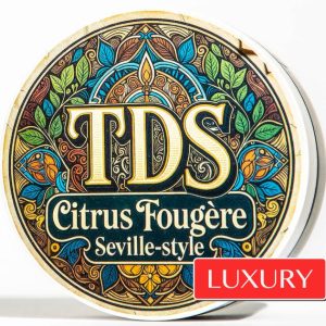 TDS Citrus Fougère Seville-style, мыло для бритья 130гр (f:TDS MAX Water Glide | Luxury Formula)