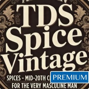 TDS Spice Vintage, мыло для бритья 130гр (f:TDS BARBER Premium Formula)