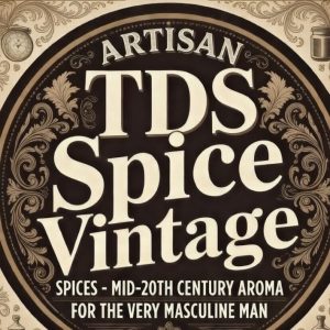 TDS Spice Vintage, мыло для бритья 130гр (f:TDS BARBER Premium Formula)
