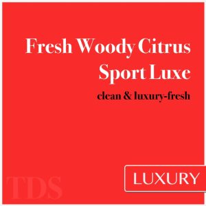 TDS Fresh Woody Citrus, Sport Luxe, мыло для бритья 130гр (f:TDS MAX Water Glide | Luxury Formula)